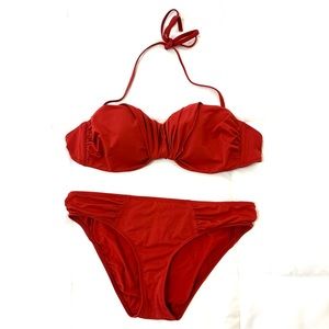 Skye Red Bikini